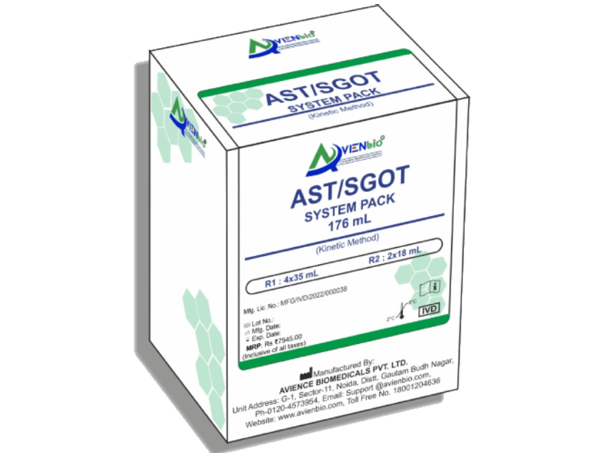 AVIENBIO SGOT(AST) SYSTEM PACK 4X35/2X18ML - Avience Biomedicals Limited